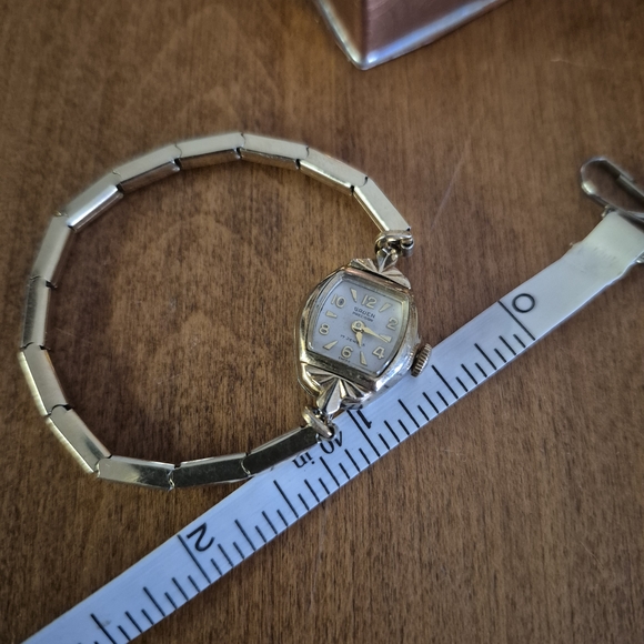 Vintage Gold Mechanical Wrist Watch Gruen 10k Rpg 17 Jewel Swiss Cal.222r - Picture 2 of 5